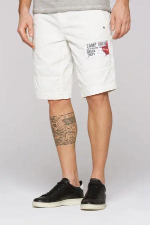 CAMP DAVID Shorts, mit Bindeband am Saum