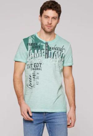 CAMP DAVID Rundhalsshirt, aus Baumwolle