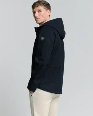 NO EXCESS Kurzjacke "No Excess Jacke mit Kapuze Jacket Mid Long Hooded"