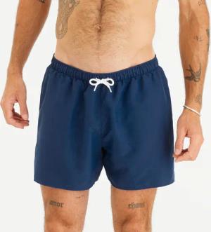 Boardshorts Surfen Herren kurz 100 Hendaia 15" dunkelblau