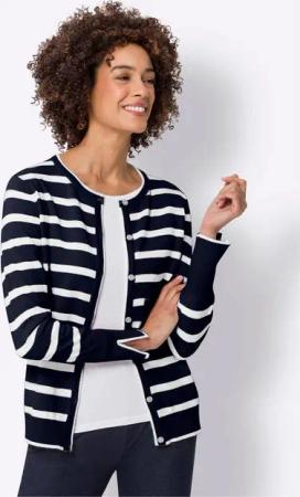 Sieh an! Strickjacke Strickjacke
