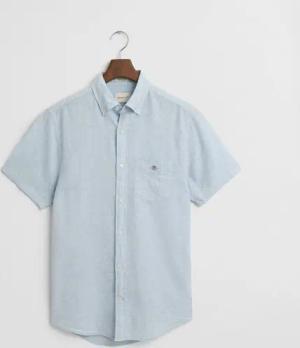 Gant Langarmhemd REG COTTON LINEN SHIRT