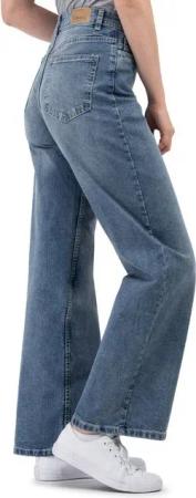 SUBLEVEL Weite Jeans Damen Jeans High Waist weiter Schnitt bequem und dehnbar