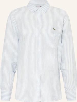 LACOSTE Hemdbluse aus Leinen