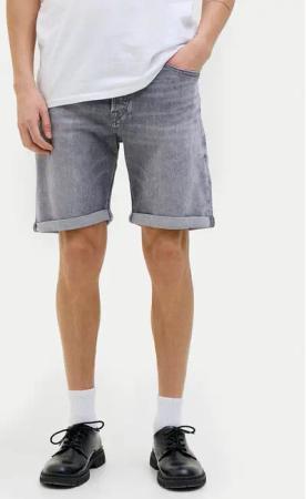 Jack&Jones Jeansshorts Rick 12269612 Grau Regular Fit