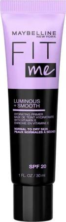 MAYBELLINE NEW YORK Primer Fit Me Primer Luminous & Smooth, mit langanhaltender Formel