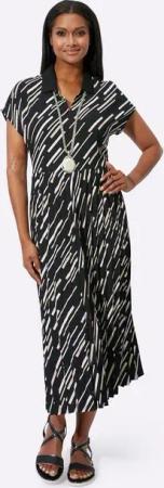 Witt Jerseykleid Plisseekleid