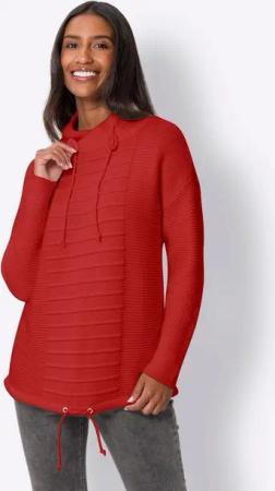 heine Strickpullover Stehkragenpullover