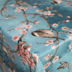 DecoHomeTextil Heimtextilmanufaktur Tischdecke Wachstuch Wachstischdecke Gartentischdecke gefaltet