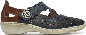 Rieker Halbschuhe 413G4-14 Dunkelblau