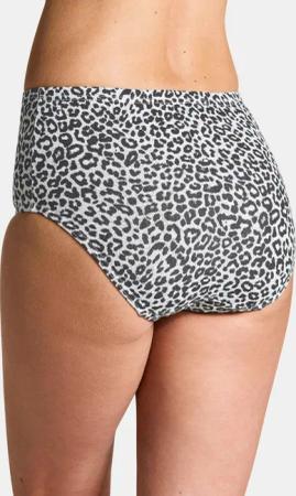 Baumwoll-Taillenslip im Mehrfachpack - weiß / schwarz / beige - Gr. 36 von Goldner Fashion