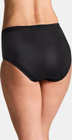 Baumwoll-Taillenslip im Mehrfachpack - schwarz - Gr. 42 von Goldner Fashion