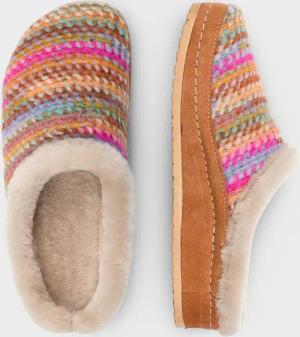 Pantoffel - bunt - Gr. 38 von Goldner Fashion