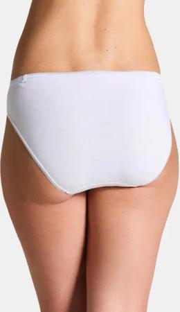 Baumwoll-Jazzpant im Mehrfachpack - weiß - Gr. 40 von Goldner Fashion