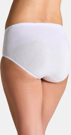 Taillenslip im 4er-Pack - weiß - Gr. 38 von Goldner Fashion