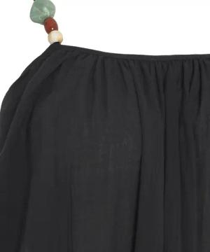 Love Stories - Maxi dress with strap detail - Größe M - schwarz