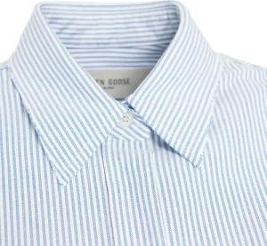 Golden Goose - Striped blouse - Größe XS - blue