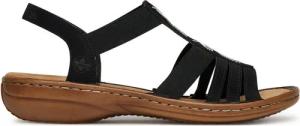 Rieker Sandalen 60875-00 Schwarz