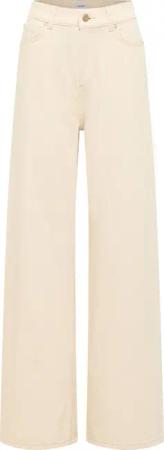 Mustang Damen Jeans Style Luise Wide offwhite