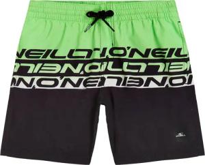 O'Neill - O'Neill Cali Stripe 14' Badehose Kinder green upside down