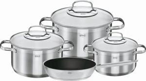 RÖSLE Topf-Set 4-teilig ELEGANCE 13470 Induktion mit Glasdeckel