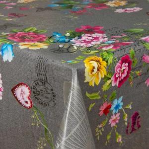 DecoHomeTextil Heimtextilmanufaktur Tischdecke Wachstuch Wachstischdecke Gartentischdecke gefaltet