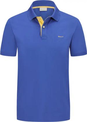Gant Poloshirt mit Kontrast-Details und Label-Schriftzug