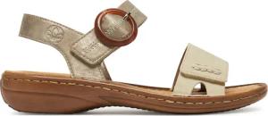 Rieker Sandalen 608Z3-60 Beige