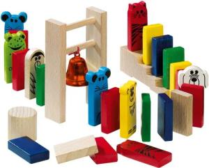 Haba Kleinkindwelt Holzbausteine Purzelklötze 1001172001 Spielbausteine