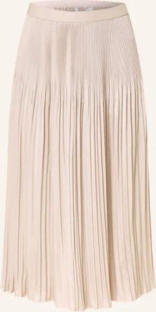 BETTY&CO Plisseerock aus Satin