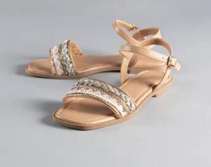 Aniston SHOES Riemchensandale, Sommerschuh, Sandalette, Glitzersteine - NEUE KOLLEKTION