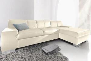 DOMO collection Ecksofa "Star, zeitlose Formensprache, elegante Optik, L-Form", wahlweise mit Bettfunktion
