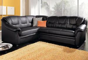 DOMO collection Ecksofa "Montana, zeitlose Rückensteppung, bequeme Armlehnen, L-Form", wahlweise mit Bettfunktion