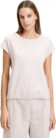 Betty&Co Kurzarmshirt "Betty & Co Casual-Shirt mit Gummizug", (1 tlg.), Material