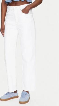 Tommy Jeans Jeans Layla DW0DW20018 Weiß Straight Fit