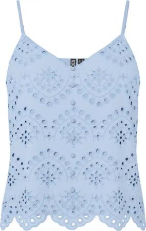 Pieces Top Vilde 17156563 Himmelblau Regular Fit
