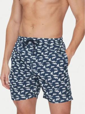 Paul&Shark Badeshorts 25415026 Dunkelblau Regular Fit