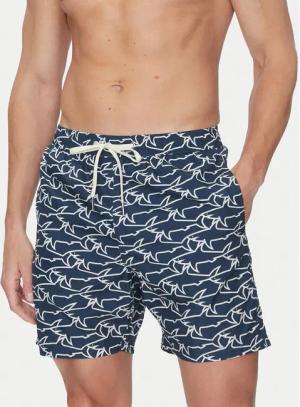 Paul&Shark Badeshorts 25415035 Dunkelblau Regular Fit
