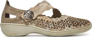 Rieker Halbschuhe 413G4-90 Beige
