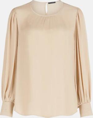 Satin-Bluse
