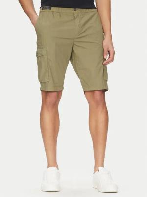 Paul&Shark Stoffshorts 25414025 Grün Regular Fit