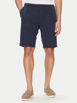 Paul&Shark Stoffshorts 25414034 Dunkelblau Regular Fit