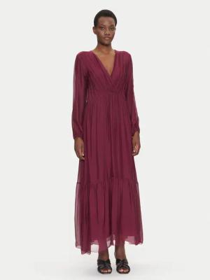 Dixie Sommerkleid A207W050 Dunkelrot Regular Fit