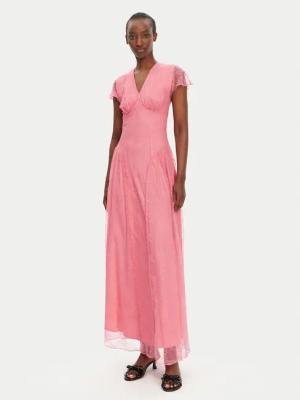 ROTATE Abendkleid 113833551 Rosa Regular Fit