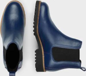 Stiefeletten - dunkelblau - Gr. 37 von Goldner Fashion