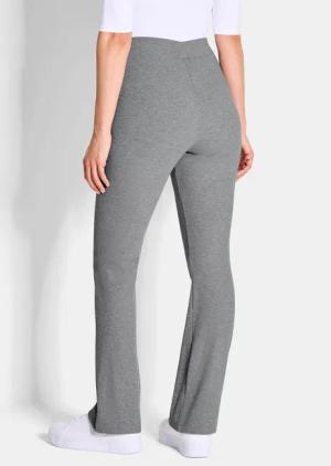 Freizeithosen im 2er-Pack - grau / schwarz - Gr. 38 von Goldner Fashion