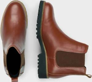Stiefeletten - cognac - Gr. 41 von Goldner Fashion