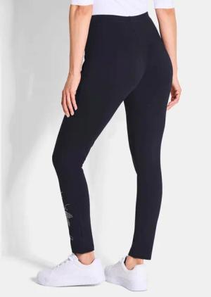 Leggings im 2er-Pack - marine - Gr. 42 von Goldner Fashion