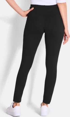 Leggings im 2er-Pack - schwarz - Gr. 46 von Goldner Fashion