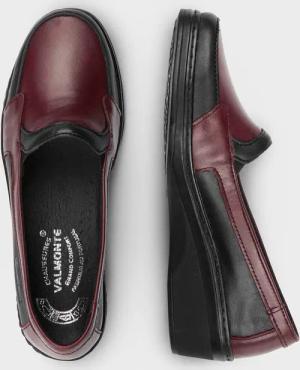 Slipper - schwarz / bordeaux - Gr. 37 von Goldner Fashion